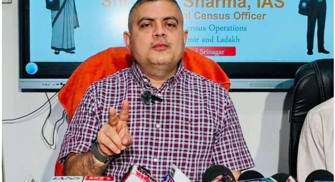  جموں کشمیر اور لداخ میں مردم شماری کا دوسرا مرحلہ یکم ستمبر سے۱۱۰۰دیہات میں ہو گا
