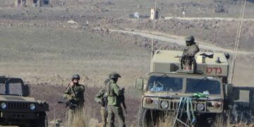 اسرائیلی فوج کی جنوبی شام میں ایک نئی فوجی کارروائی