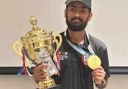 چین میں جُجھار سنگھ نے ایشیا اوشیانا رِنک ہاکی کلب چیمپئن شپ میں طلائی تمغہ جیت لیا