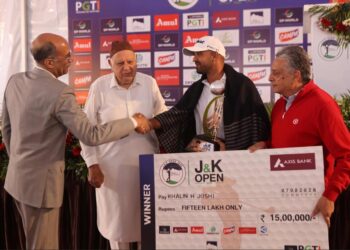 خلن جوشی نے جے اینڈ کے اوپن جیت کر سیزن کا دوسرا خطاب اپنے نام کر لیا