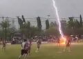 بجلی گرنے سے تھائی فٹبالر جاں بحق، 12 کھلاڑی زخمی
