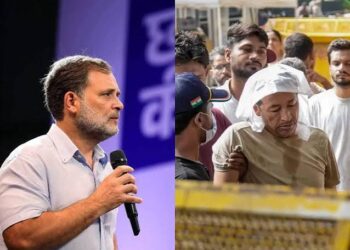وانگچک کوجنترمنتر سے ہٹانا ،طلبا کی آواز دبانا غلط : راہل