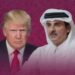 ٹرمپ اور امیر قطر کا خطے کی صورتحال اور پاک قطر عمان کی ثالثی پر تبادلہ خیال