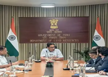 زمین کے ریکارڈ اور ڈیجیٹل لون کو جوڑنے کے لیے وزارتِ دیہی ترقی اور آر بی آئی کے درمیان میٹنگ