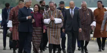جے شنکر بھوٹان کے دورے پر پارو پہنچ گئے، شاہی ملاقات متوقع