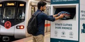 دہلی میٹرو ارپن مراکز نے 41 ٹن سے زیادہ پرانے کپڑے جمع کیے