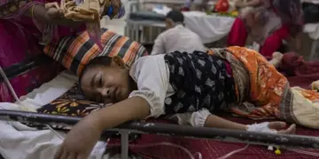 بنگلہ دیش میں خسرہ کی وبا سے تقریباً 1,000 بچوں کی موت