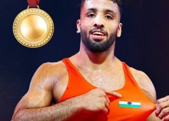 سجیت کلکل نے شاندار واپسی کرتے ہوئے 65 کلوگرام میں طلائی تمغہ جیتا