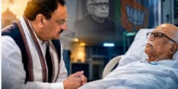 نڈا نے اپولو اسپتال جا کر ڈاکٹروں سے اڈوانی کی صحت کے بارے میں معلومات حاصل کیں