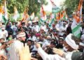 یوتھ کانگریس کے صدر کو دھرنے کے مقام سے حراست میں لیا گیا